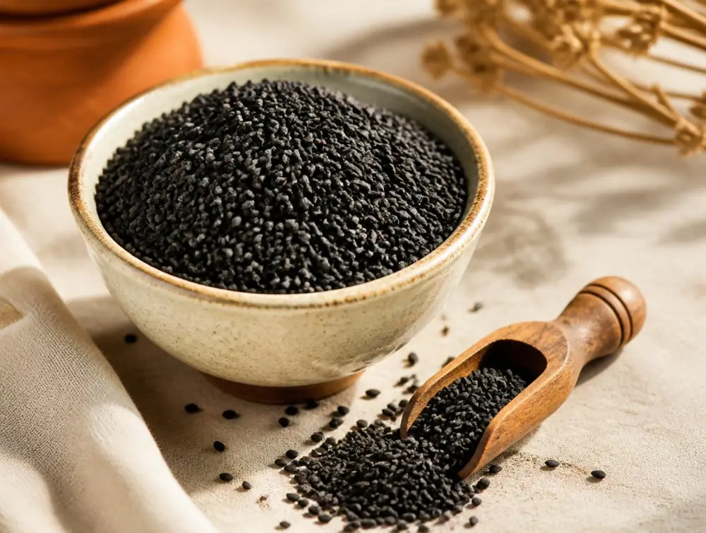 Black Seed (Nigella) for export by Nahla Al-Bustan Agro Allied Ltd