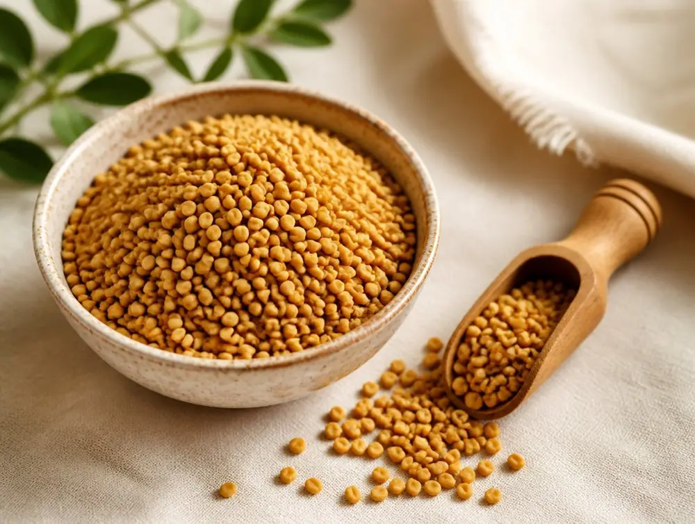 Fenugreek Seeds for export by Nahla Al-Bustan Agro Allied Ltd